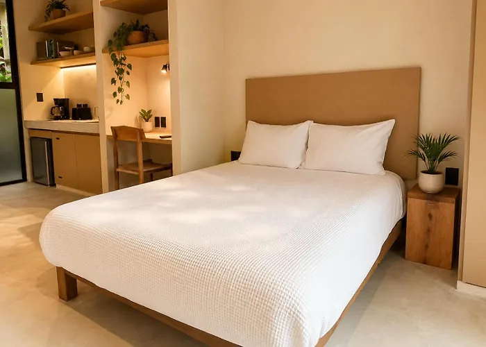 Romantic Jungle Studio, Rooftop Pool & Lounge Apartment